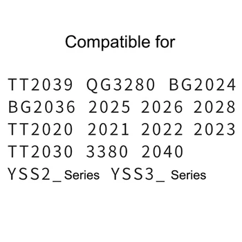 3Pcs aparat de Ras de Înlocuire Cap Trimmer Pentru Bodygroom BG 2024 - 2040 S11 YSS2 YSS3 Serie