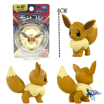 TOMY Pokemon Figura Original Garchomp Mr. Mime Dragonite Chimchar Infernape Eevee Gengar Grookey Acțiune PVC Jucării Cifre