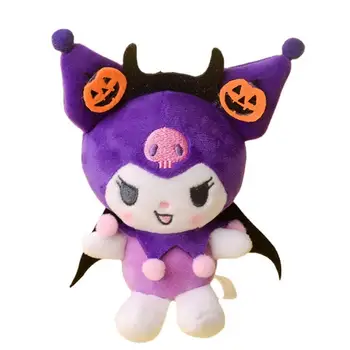 Sanrio 10Cm Kuromi Cinnamoroll brelocuri Halloween Demon Babycinnamoroll Pisica Papusa de Plus Pandantiv Cadouri pentru Prietenii Copiilor