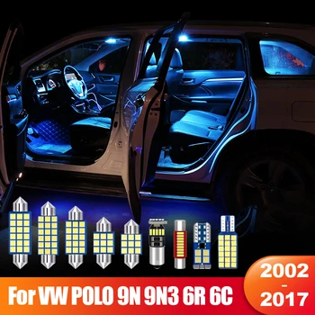 Pentru Volkswagen VW POLO 9N 9N3 6R 6C 2002~2011 2012 2013 2016 2017 Canbus LED-uri Auto de Interior Lampa Lumina Portbagaj Accesorii