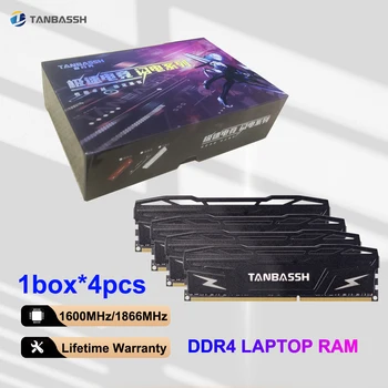 TANBASSH 1Set Radiater Desktop Memoria de 8GB 4GB DDR3 1600MHz 1866MHz 1333MHz Negru radiator RAM Compatibil Pentru Intel AMD