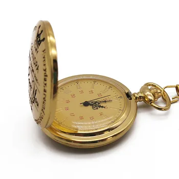 Bunicul personalizate retro aur cel mai bun cadou de ziua de nastere cadou de cuarț ceas de buzunar colier pandantiv colier barbati doamnelor cadou de ziua de nastere