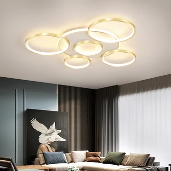 Living Modern, LED lumina plafon dormitor candelabru culoar lampă de tavan villa candelabru cameră de hotel de iluminat fabrica direct
