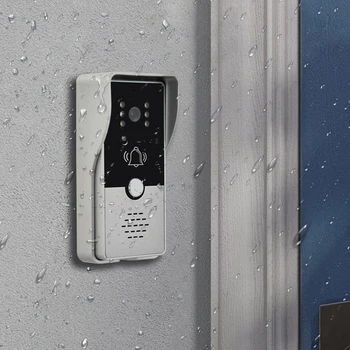Cablu Video Interfon cu Sistem Video de Intrare, Interfon Usa Camera Video Soneria Ușii Kituri de Telefon pentru Casa Vila Apartament