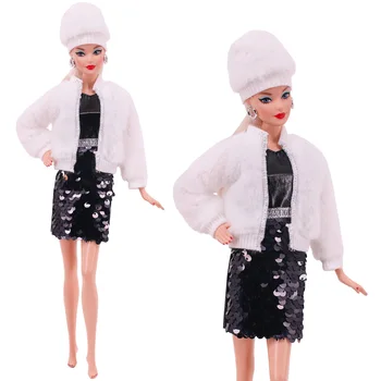 Barbie Papusa Haine Handmade, Rochie de Moda Strat de Top, Pantaloni, Îmbrăcăminte Pentru Păpuși Barbie Haine Papusa Accesorii Fata de Jucărie Cadouri