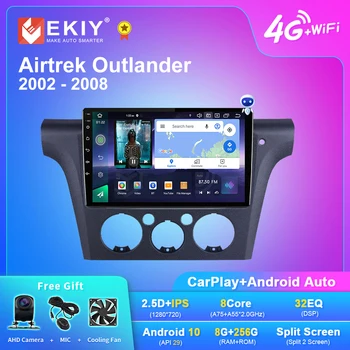 EKIY Q7 Android 10 Radio Auto Pentru Mitsubishi Airtrek Outlander 2001 - 2005 Navi GPS Carplay Auto Multimedia Player Stereo Nu 2din