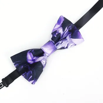 Nou Brand de Moda Barbati Pu Piele Floare Vintage Papion de sex Feminin Cravata de Nunta de Lux Fluture Adult Petrecere papion Pentru Om