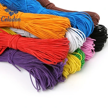 1mm 25M/Lot Liber Elastic ștrasuri din Mărgele Cablu 10 Culoare De Selecție elastiques couture Pentru Cusut Manual și Accesorii