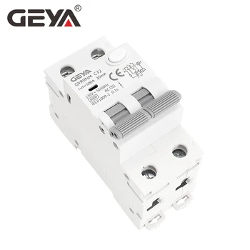 GEYA GYR9NM AC Tip RCBO Întrerupător de Circuit Magnetic cu Peste Curentă și Protecție de Scurgere pe Șină Din 10A, 16A, 25A 32A 40A