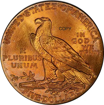 Statele unite Ale Americii 1912 1912 S-Cinci 5 Dolari SUA Libertate Vultur de Aur din SUA Replica Monedă din Metal Alama Copia Monede