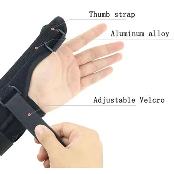 1 buc Reglabil Încheietura Degetului mare Parte Atelă de Sprijin Bretele Stabilizator de Artrita Mănușă Degetele Mainii Protector Stânga/Dreapta Formare