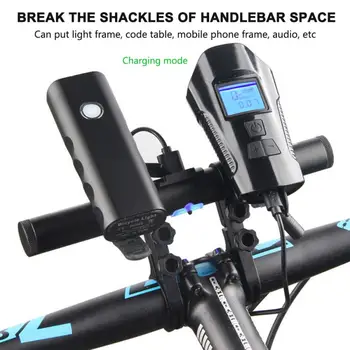 Universal Ghidon Bicicleta Extender Extensia Suportului de Încărcare USB Power Bank din Aliaj de Aluminiu MTB Biciclete Faruri Suport de Telefon