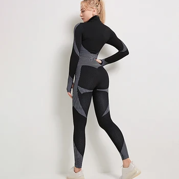 SALSPOR Femei Pantaloni de Yoga fără Sudură Sport Trainning Push-Up Sportwear Elastic Sală de Fitness, Jambiere de Funcționare Joggings Leggins Pantaloni