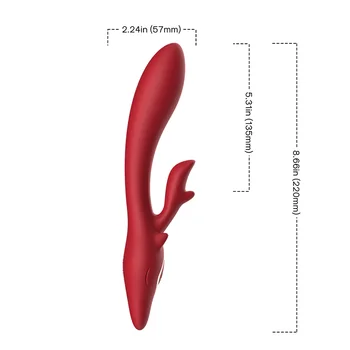 9 Moduri de Corn de cerb Vibratoare Jucarii Sexuale pentru Femei Impermeabil Puternic Motor G-spot Stimulator Clitoridian Feminin Masturbator Adult Jucarii Sexuale