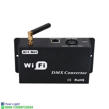 Nouă Etapă DJ Efect de Iluminat WiFi Controler DMX Controlat de Sistem Android sau IOS Wifi Multi Punct Controller WF310