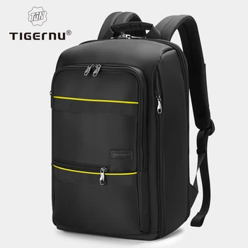 Tigernu Moda Barbati RFID Anti-Theft Backpack 15.6 Inch, Computer de Mare Capacitate Back pack de Afaceri de sex Masculin rezistenta la Apa Mochilas