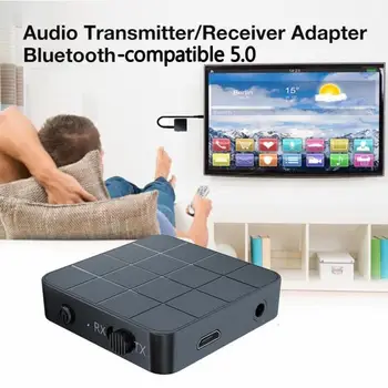 Noul Adaptor Wireless 2 In 1 Bluetooth Audio 5.0 Transmițător Receptor Suport Hands-free Call Pentru Difuzor Căști TV Car Kit