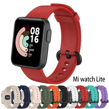 Curea de ceas Pentru Xiaomi Mi Watch Lite Bratara Silicon sport SmartWatch Înlocuire watchband mi watch lite Redmi curea de Ceas