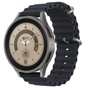Pentru Samsung Galaxy Watch 3 45mm Curea Ocean Banda de Silicon 22mm Curea de Ceas Brățară Watchbands Bratara Pentru Galaxy Watch 46mm