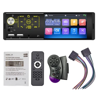 Radio auto Stereo 1 Din Masina 4.1 Inch Touch-Screen MP5 Player, FM Radio, Bluetooth DC12V ISO în Dash HD Video Player