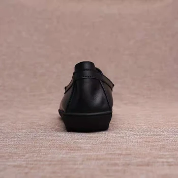 Nou Designer de Pantofi Casual Slip-on de Afaceri Pantofi Rochie de Vacă din Piele Pantofi Confortabili din Piele captuseala Căptușeală din Zapatos Stil de Moda