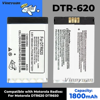 3.6 V 1800mAh CNB53964 DTR-620 Acumulator pentru Motorola DTR620 DTR 620 DTR650 DTR 650 Radio Acumulator Litiu-Ion Reîncărcabilă