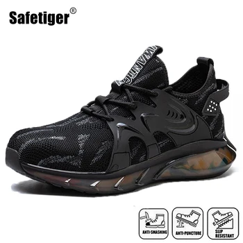 S3 Mens Pantofi De Protecție Respirabil De Construcție În Aer Liber Cizme Puncție Dovada Confortabil Industrial, Cizme De Oțel Tep Adidași