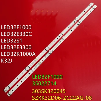2 buc de Fundal cu LED strip pentru LED32K1000A LED32S1 LED32E330C LED32F1000 LED32E3300 K32J SZKK32D06-ZC22AG-08 303SK320045 35022714