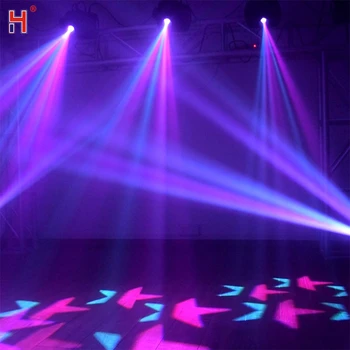 Mutarea LED 100W Cap Fascicul Spot DMX512 Lumini Mobile Gobos Culori Prisma Etape de Iluminat Pentru DJ Petrecere Disco ring de Dans