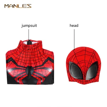 Superior Spider Man Cosplay Costum De Benzi Desenate Spiderman Edition Cosplay Adult Body Super-Erou Salopeta De Halloween Haine