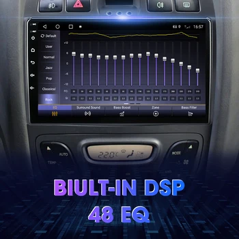 2 Din Android 11 Radio Auto Multimedia Player Video Pentru Hyundai Clasic Santa Fe 2005-Navigare GPS Carplay, Android Auto