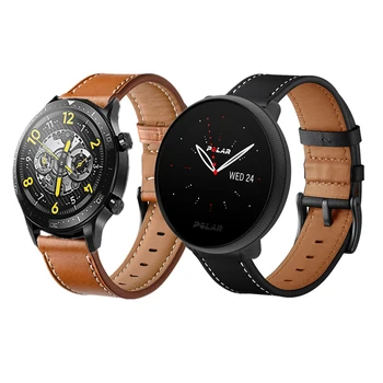 Pentru Polar Aprinde 2 Vantage M2 Curea Din Piele Pentru Realme Ceas S Pro Inteligent Watchband Pentru Ticwatch E3 Brățară Accesorii