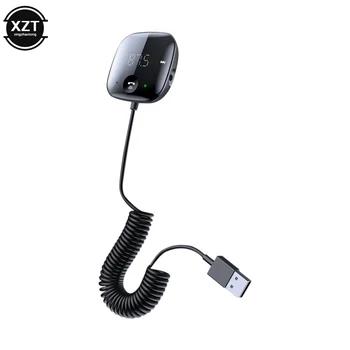 Bluetooth Car MP3 Receptor Modulator Auto Adaptor Transmițător Bluetooth5.0 Wireless Audio Auxiliar Transmițător FM Kit Hands-free