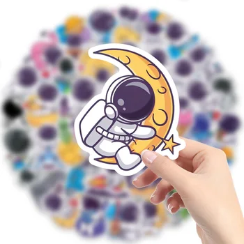10/30/50pcs Astronaut Drăguț Spațiu de Desene animate Graffiti Autocolante, Decal Laptop Album de Telefon Depozitare Chitara Frigider Papetărie Autocolant