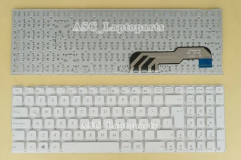 Noi latină spaniolă Teclado Tastatura Pentru ASUS X541 X541N X541NA X541NC X541S X541SA X541SC Laptop , Alb fara Rama