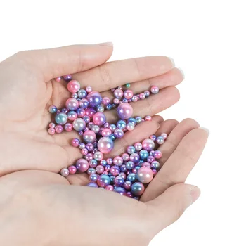 360pcs/pachet Mix Dimensiunea 3-10mm Margele Perle Colorate Rășină Imitație Pearl Margele pentru Bijuterii a Face Meserii DIY Accesorii de Îmbrăcăminte