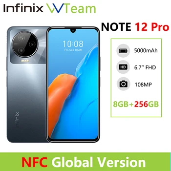 Infinix NOTA 12 PRO 4G NFC Smartphone 8GB 256GB Helio G99 Procesor 6.7