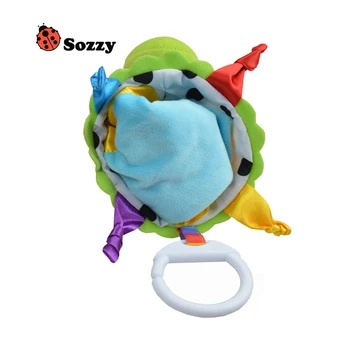 1buc Sozzy Copilul Rattle Sozzy Mică broască de Pluș Jucării pentru Sugari Potoli setea Prosoape Papusa Jucării pentru Copii