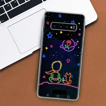 Micul Prinț Vulpe Desene animate Caz de Telefon Pentru Samsung Galaxy S10 Plus S20 FE S21 S22 Ultra S10E S9 S8 + S6 S7 Edge Lite Shell Coq